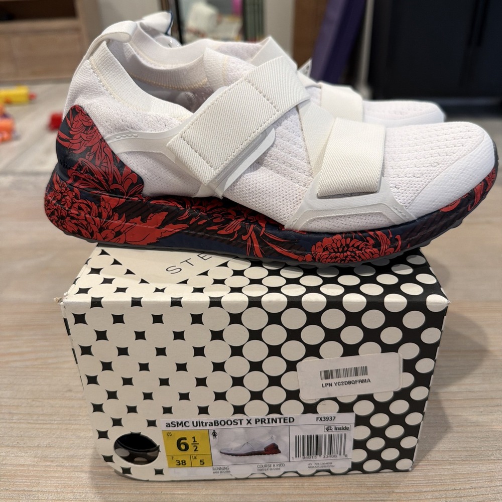 Adidas Stella McCartney UltraBOOST DNA X Printed Floral Shoes 6.5 New FX3937